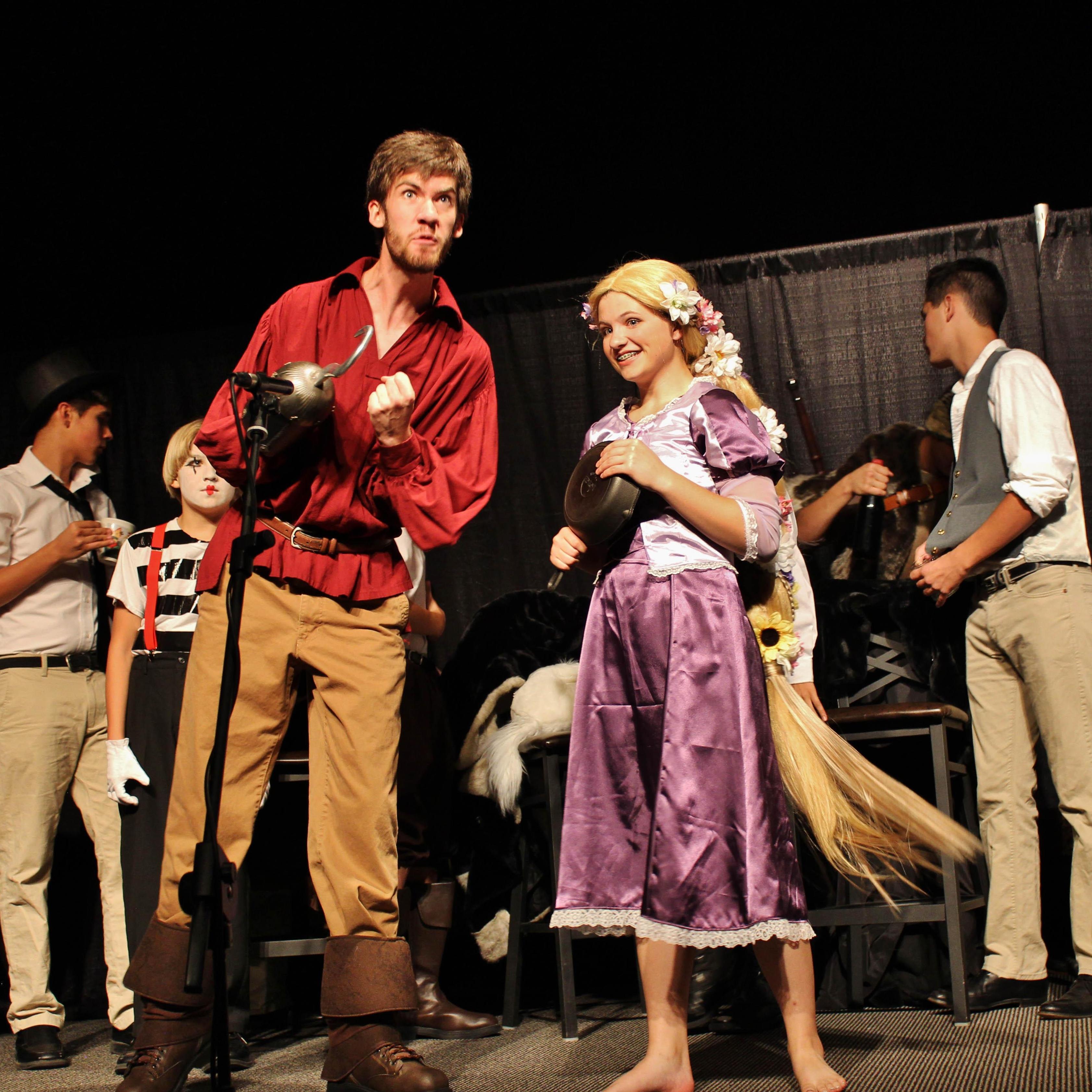 Performing together in "I've Got a Dream" with Encore Theatre