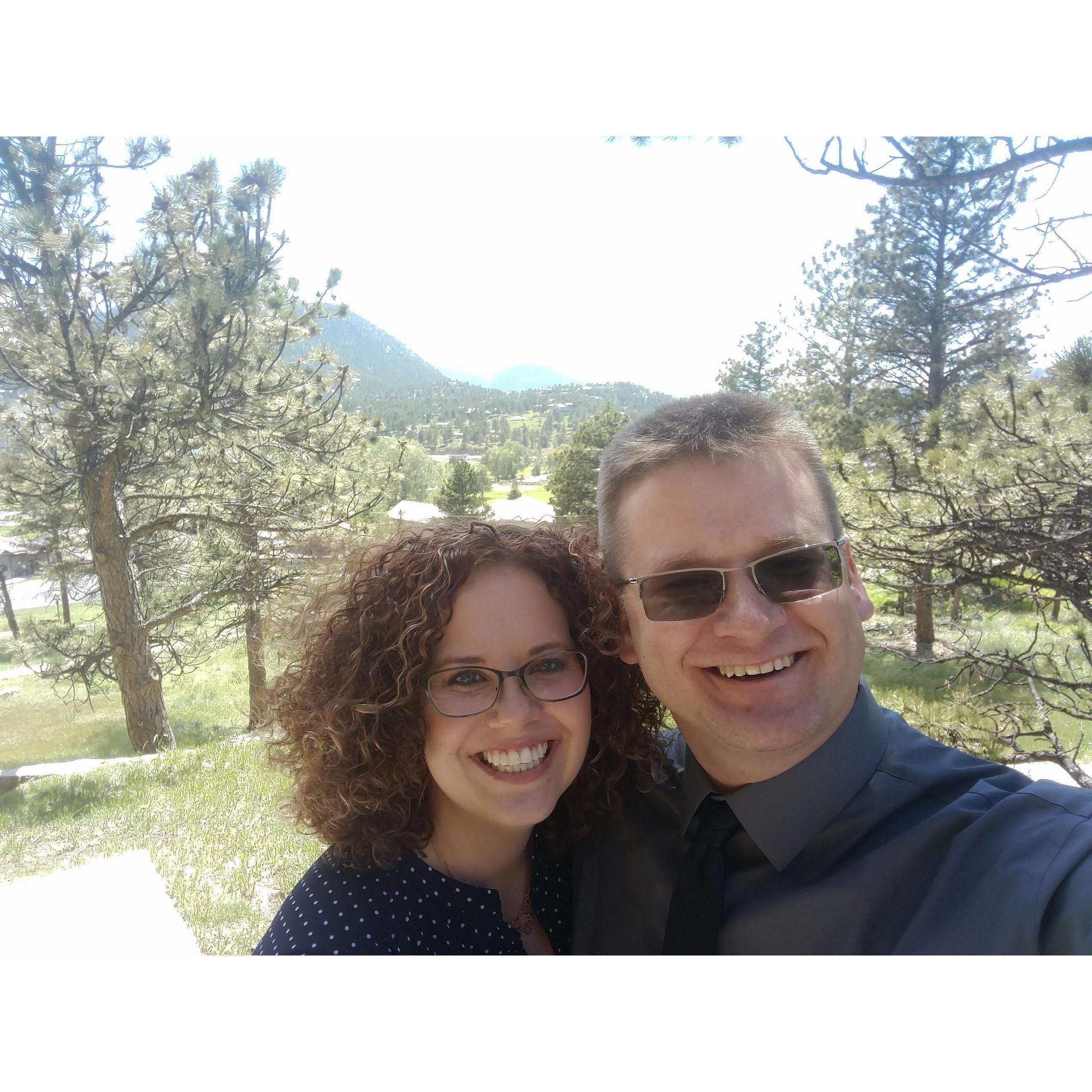Wedding in Estes Park June 2017