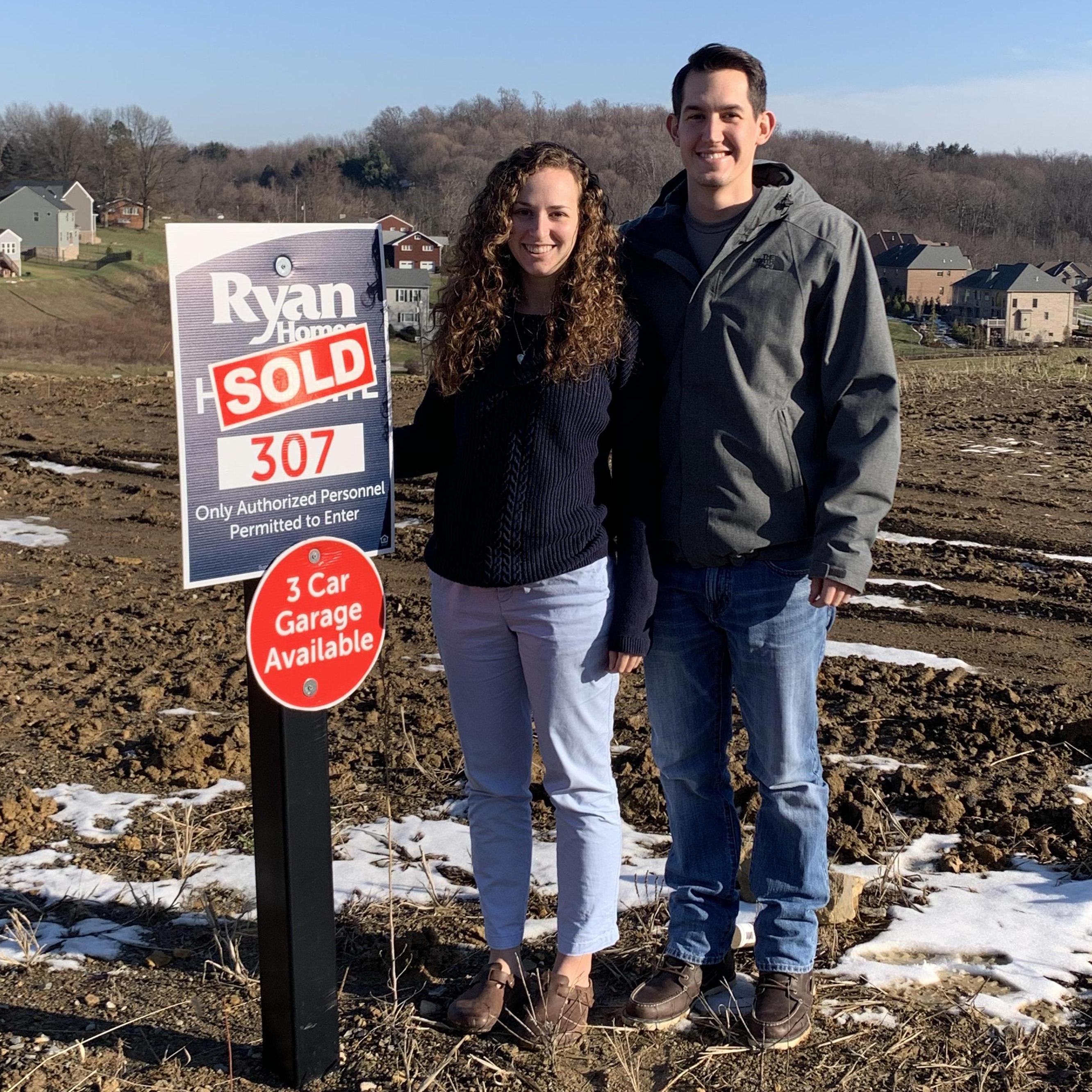 Broke Ground on Our First Home; December 2019