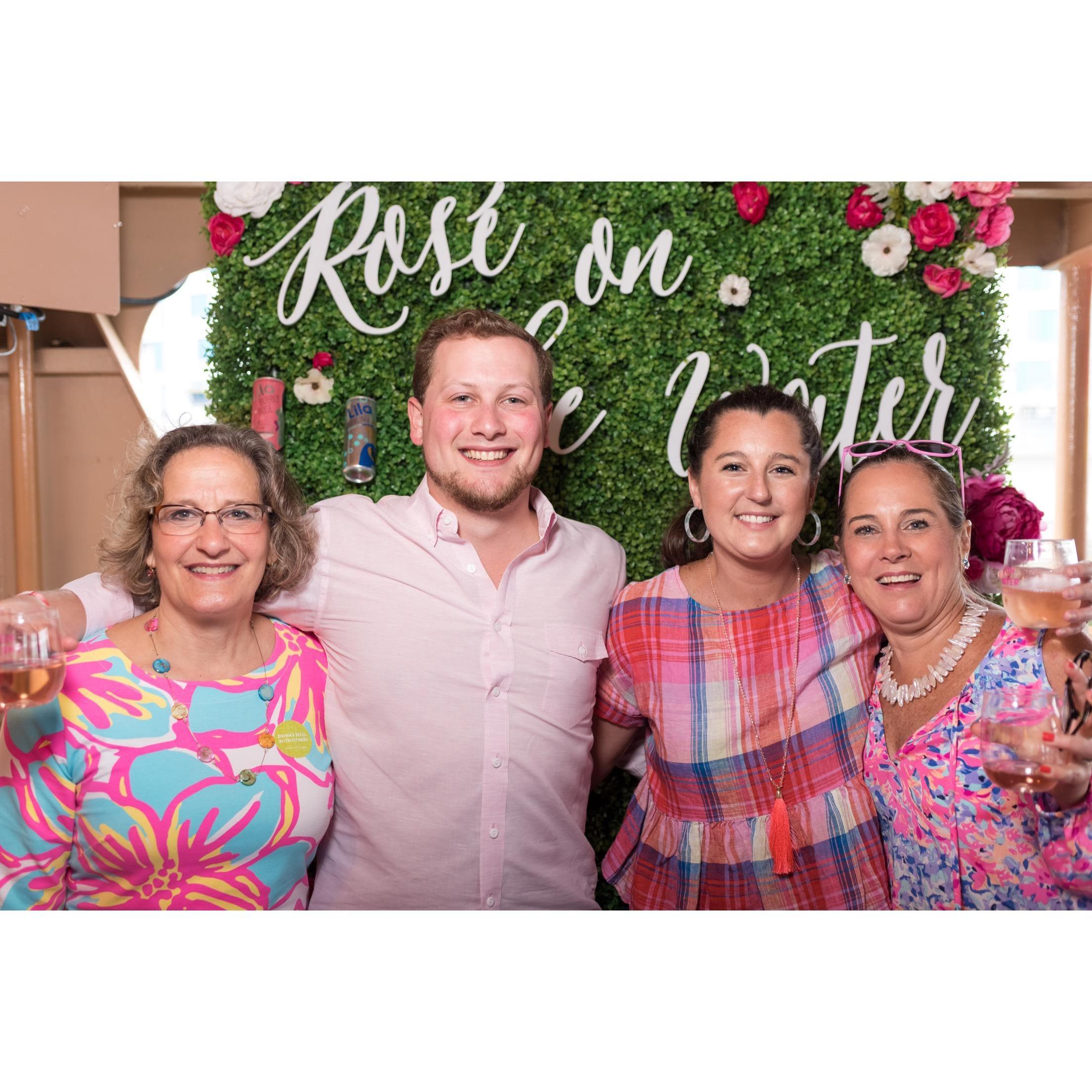 Rosé Cruise (with the Mothers of the Bride and Groom, Christine Bittrich and Barbara Sheehan!)