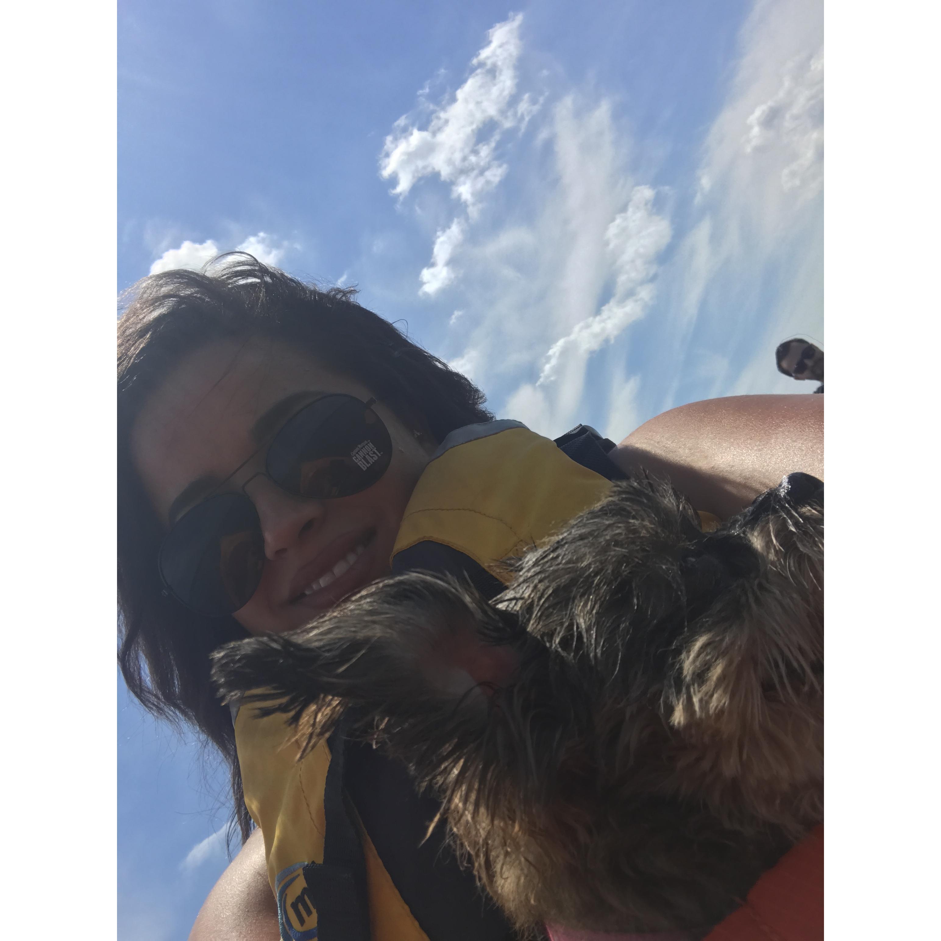 Darla's First Kayaking Trip