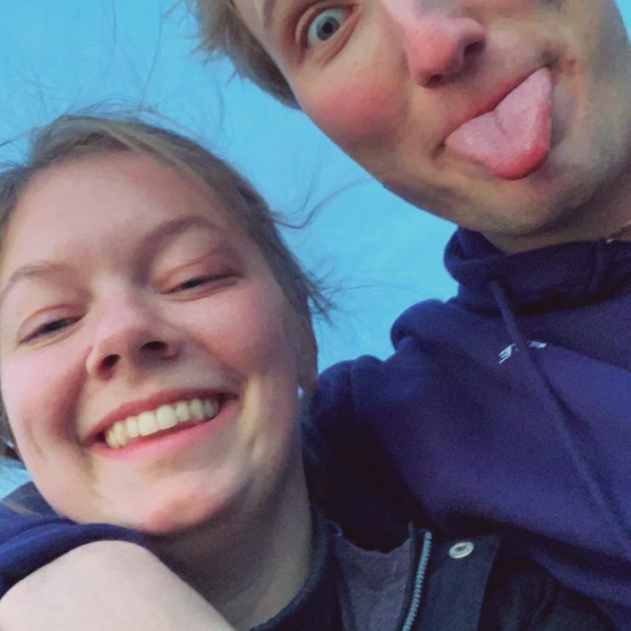 Our first picture together! Taken at Ocean Beach in San Francisco