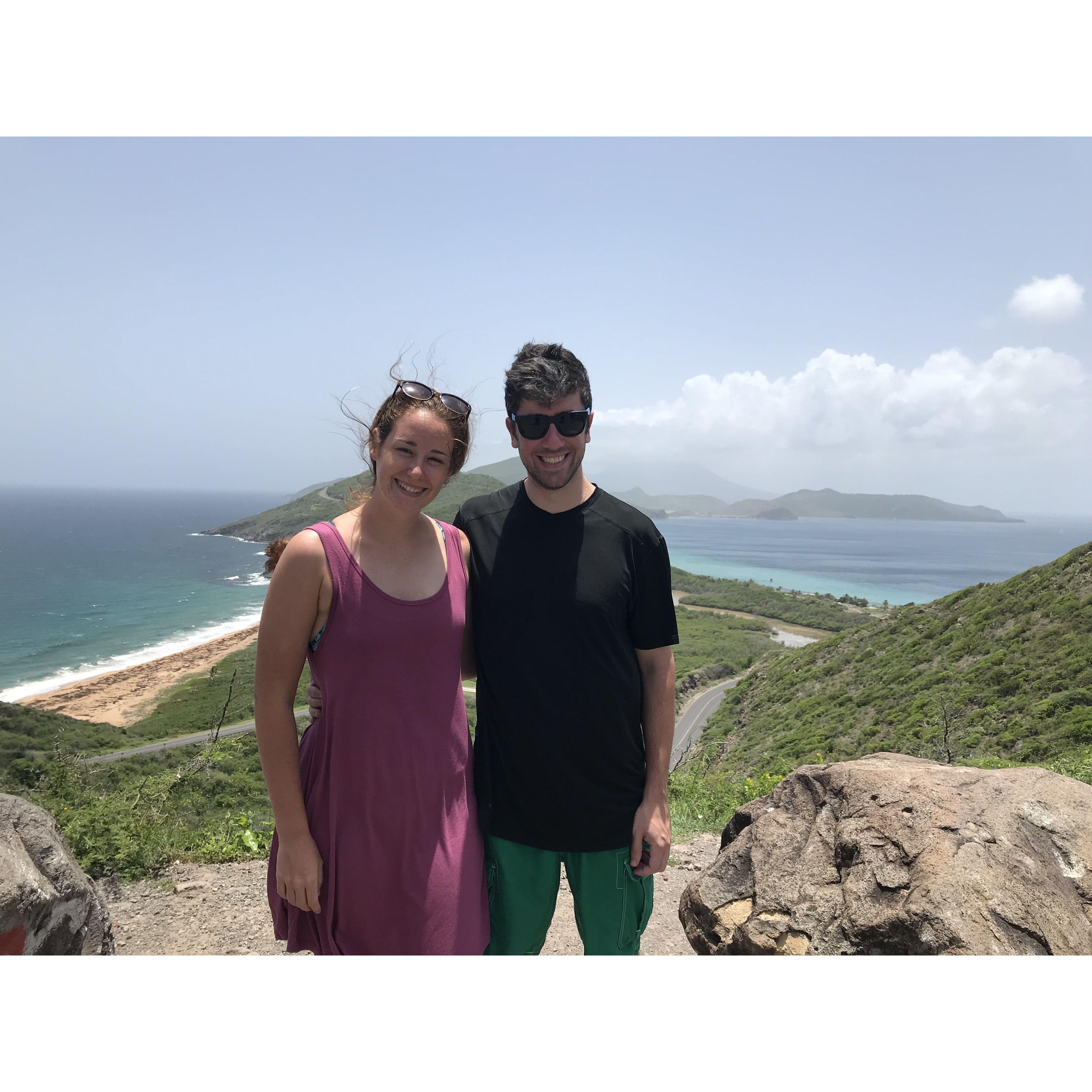 Travis first trip to St Kitts 2019
