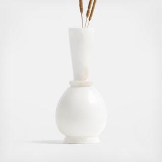 Vecchio Alabaster Vase by Athena Calderone