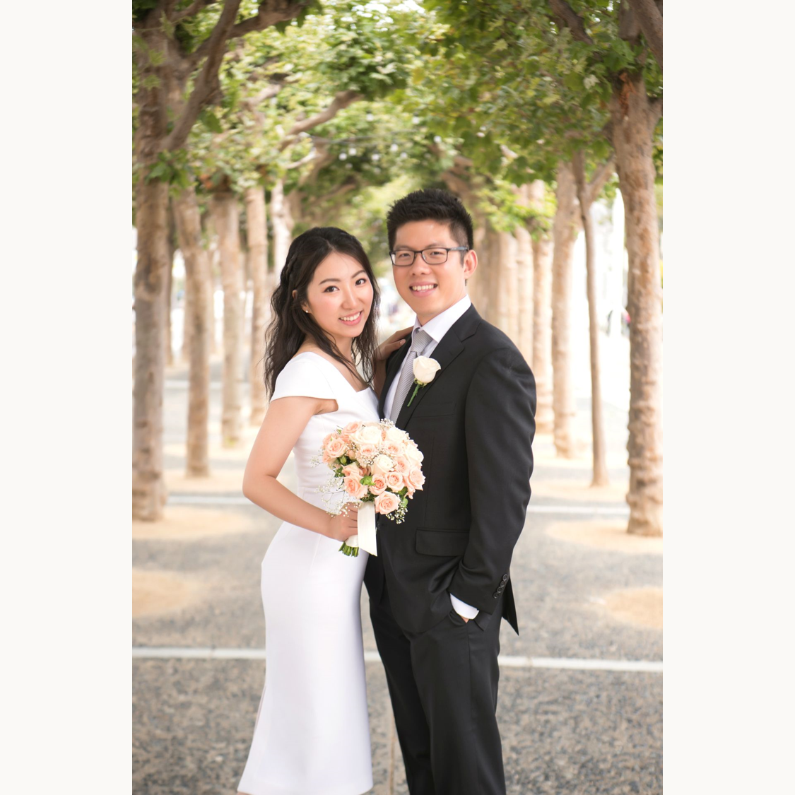The day we got married at San Francisco City Hall.
For better, for worse, for richer, for poorer, in sickness and health, to love and to cherish, until we are parted by death. (August 2018)