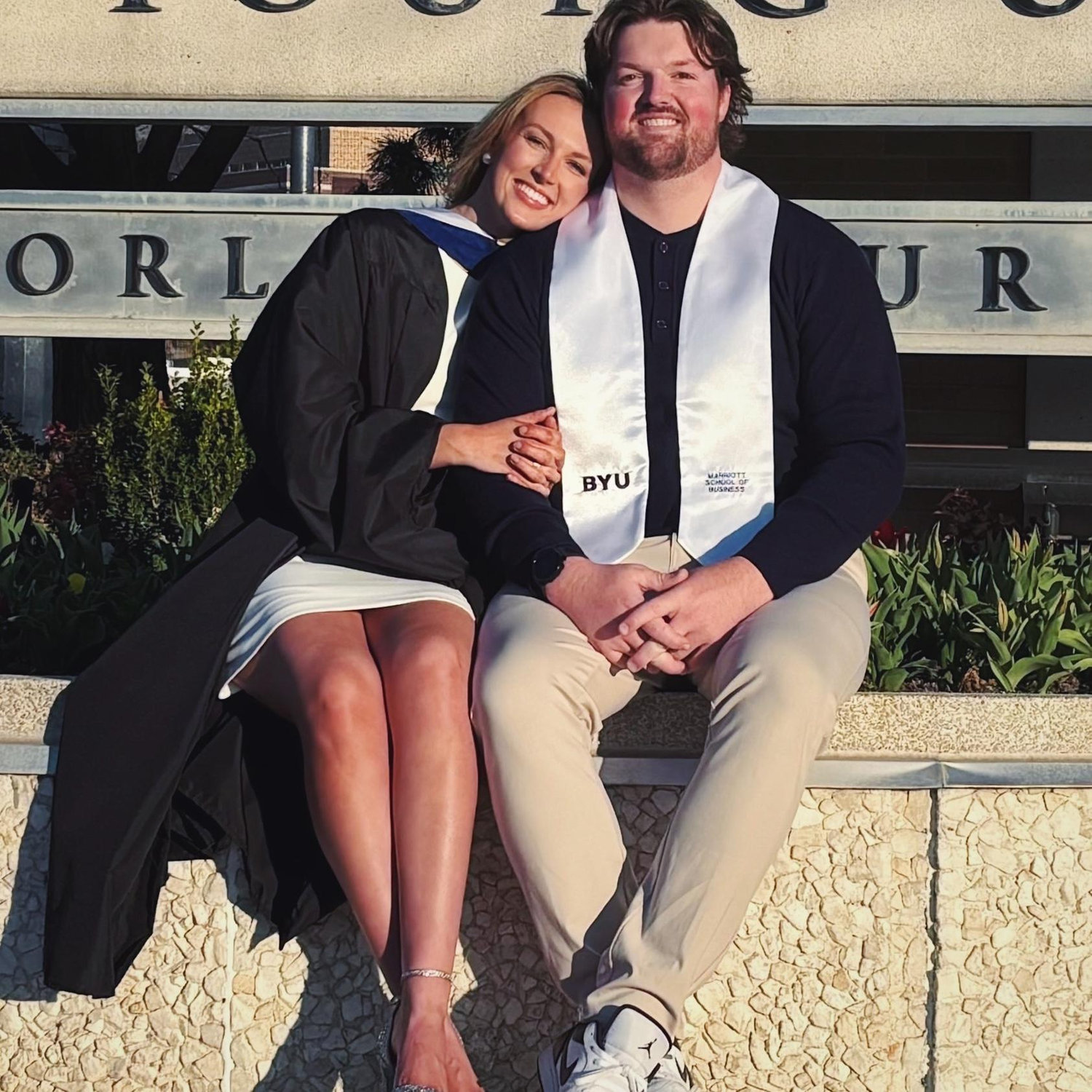 Graduation pictures for the both of us!