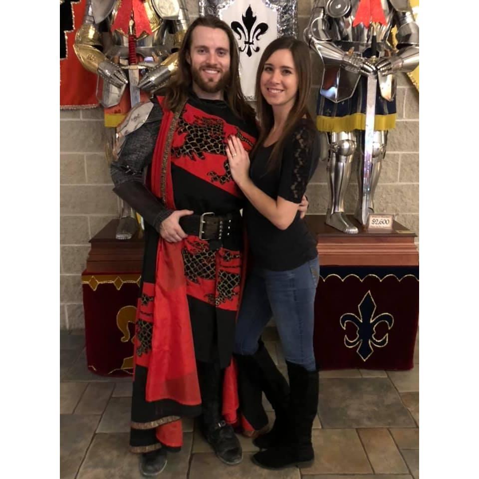 Her real life knight in shining armor