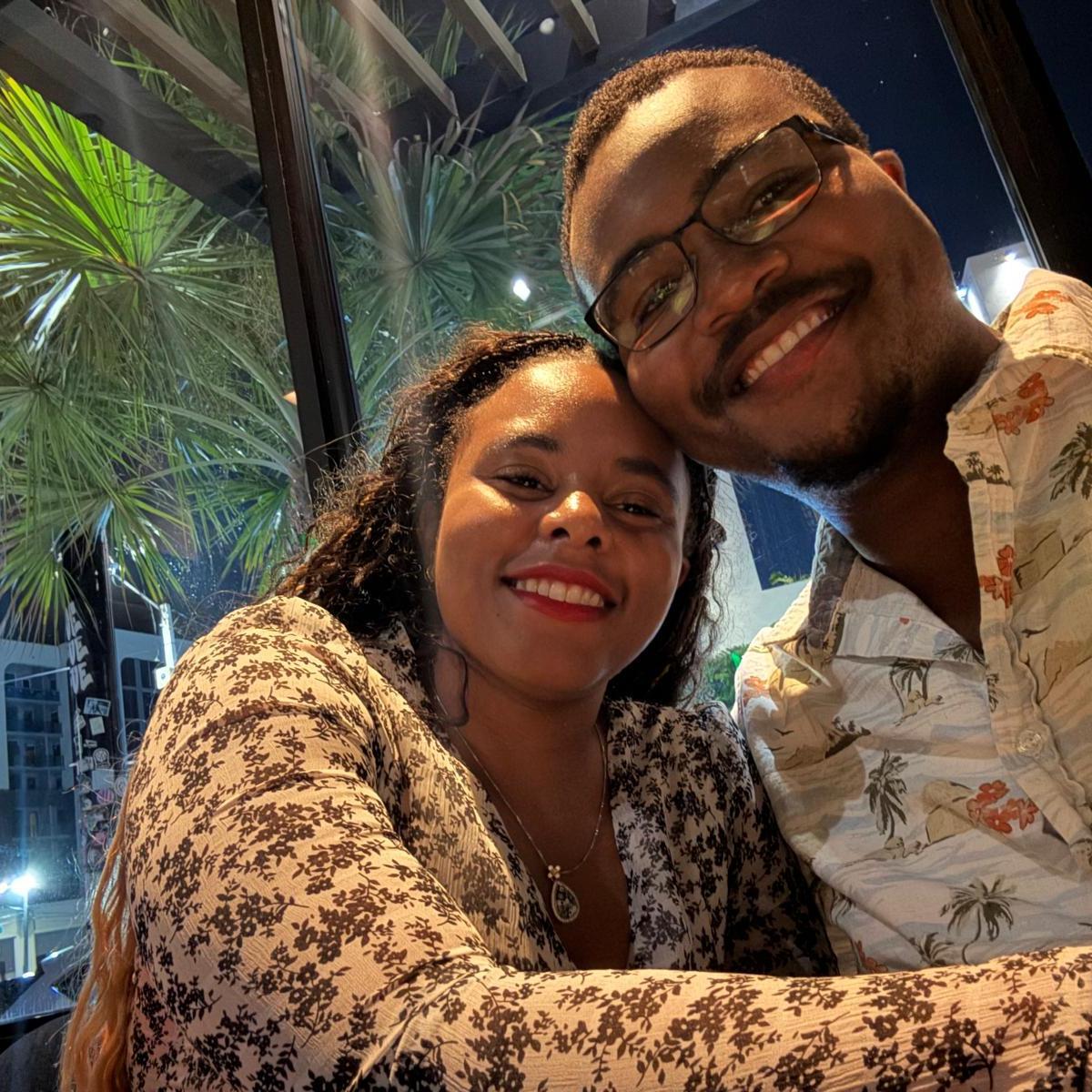 Our first anniversay dinner!