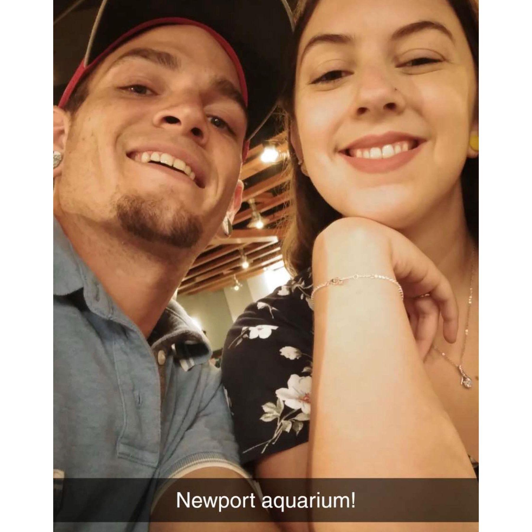 Anniversary trip to the aquarium