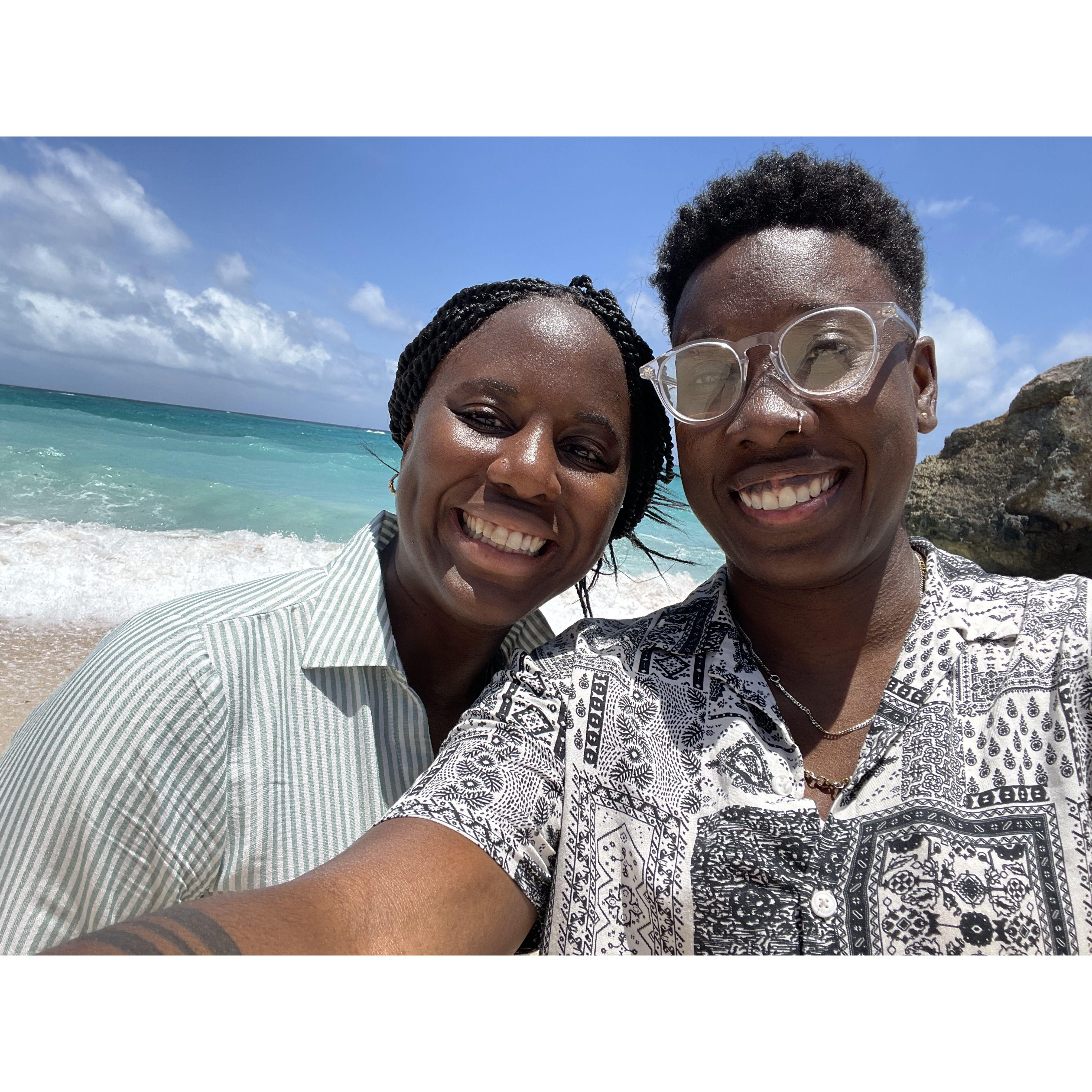 Here's when Zi took Ohemaa to Barbados!