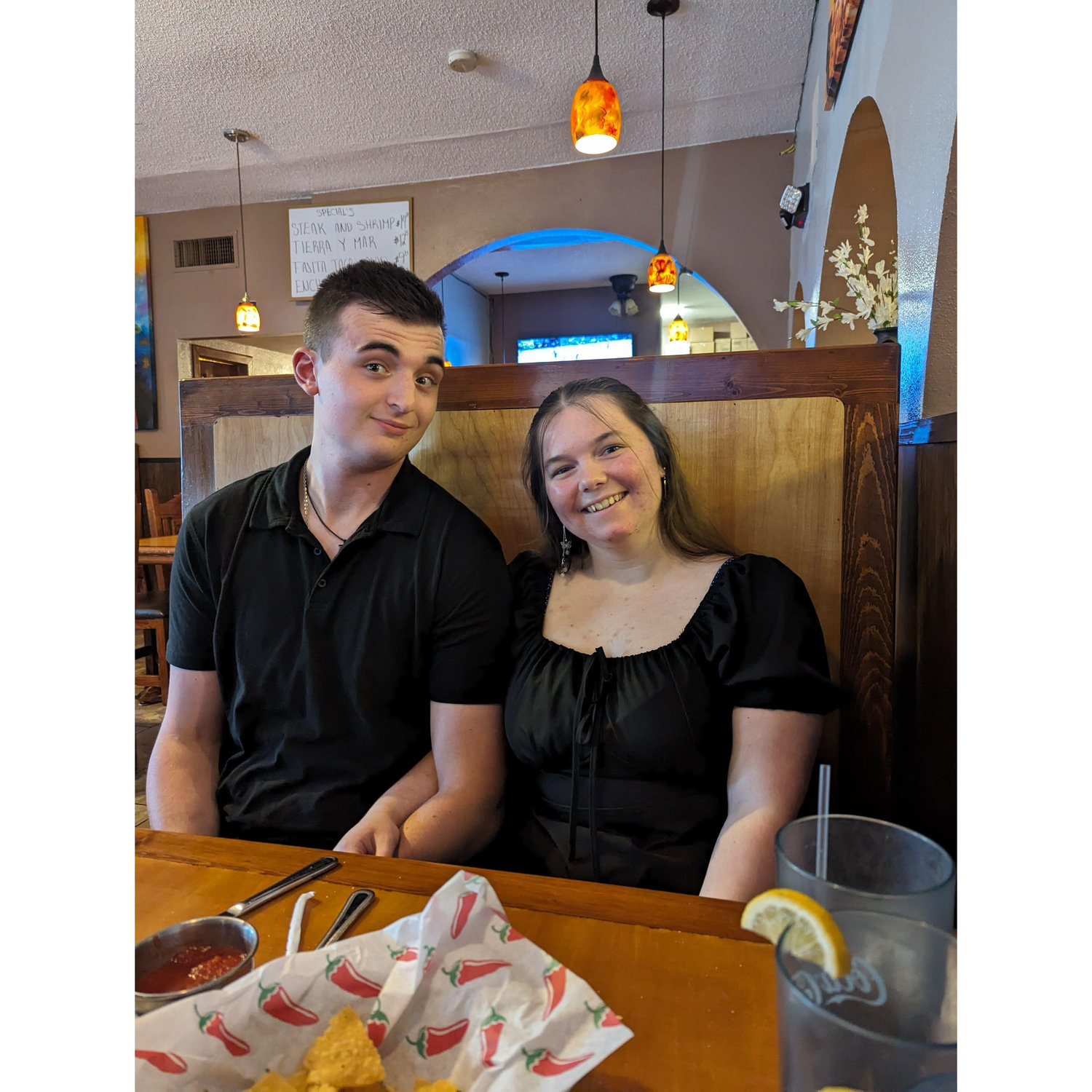 Double date after church