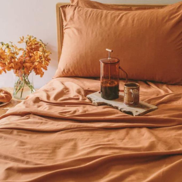 Sateen Organic Cotton Sheet Set + Pillowcases