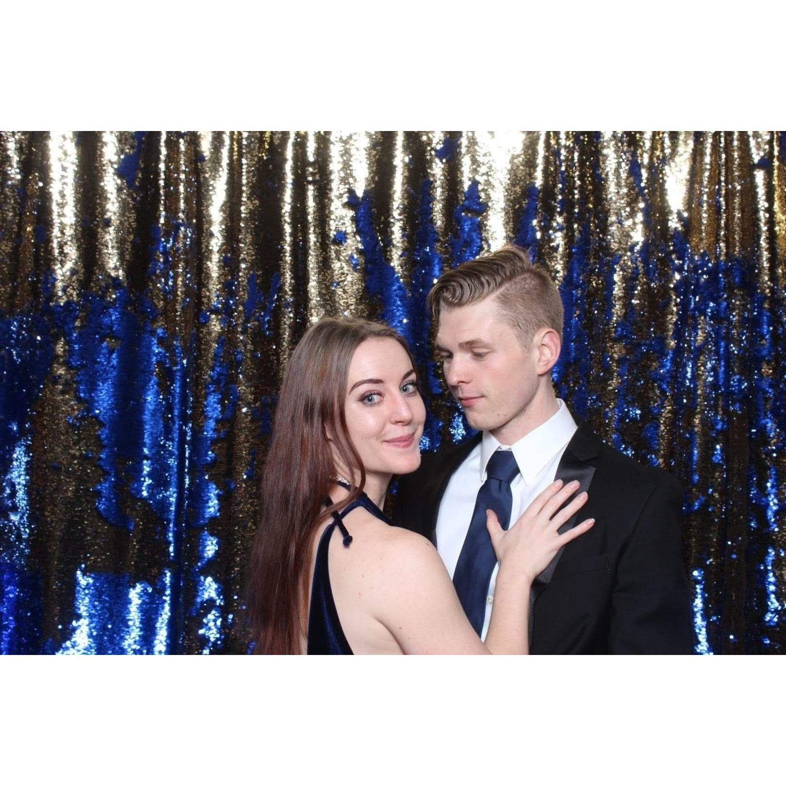 Austin's work Christmas party, December 2019