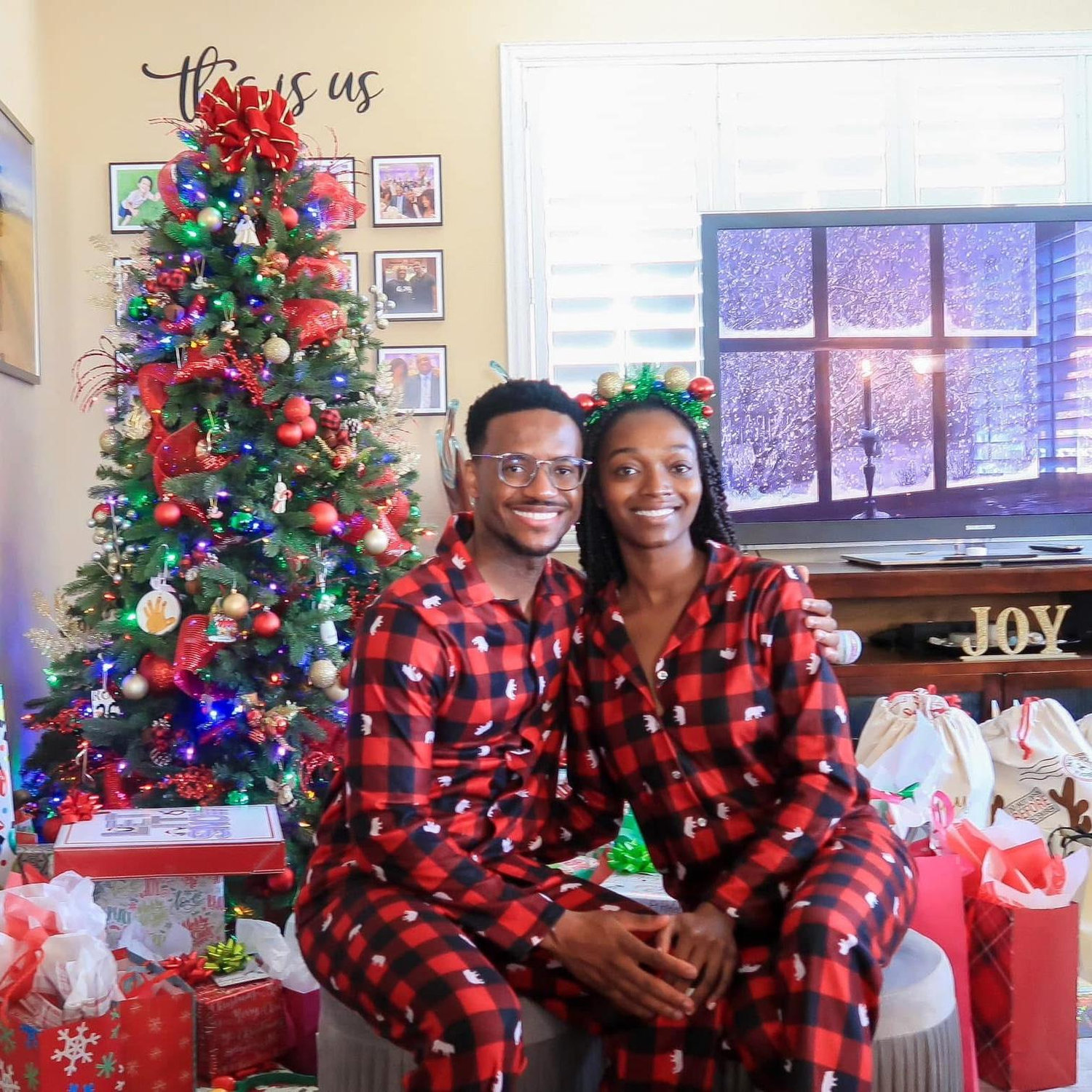 Our first Christmas with the Brown's.
