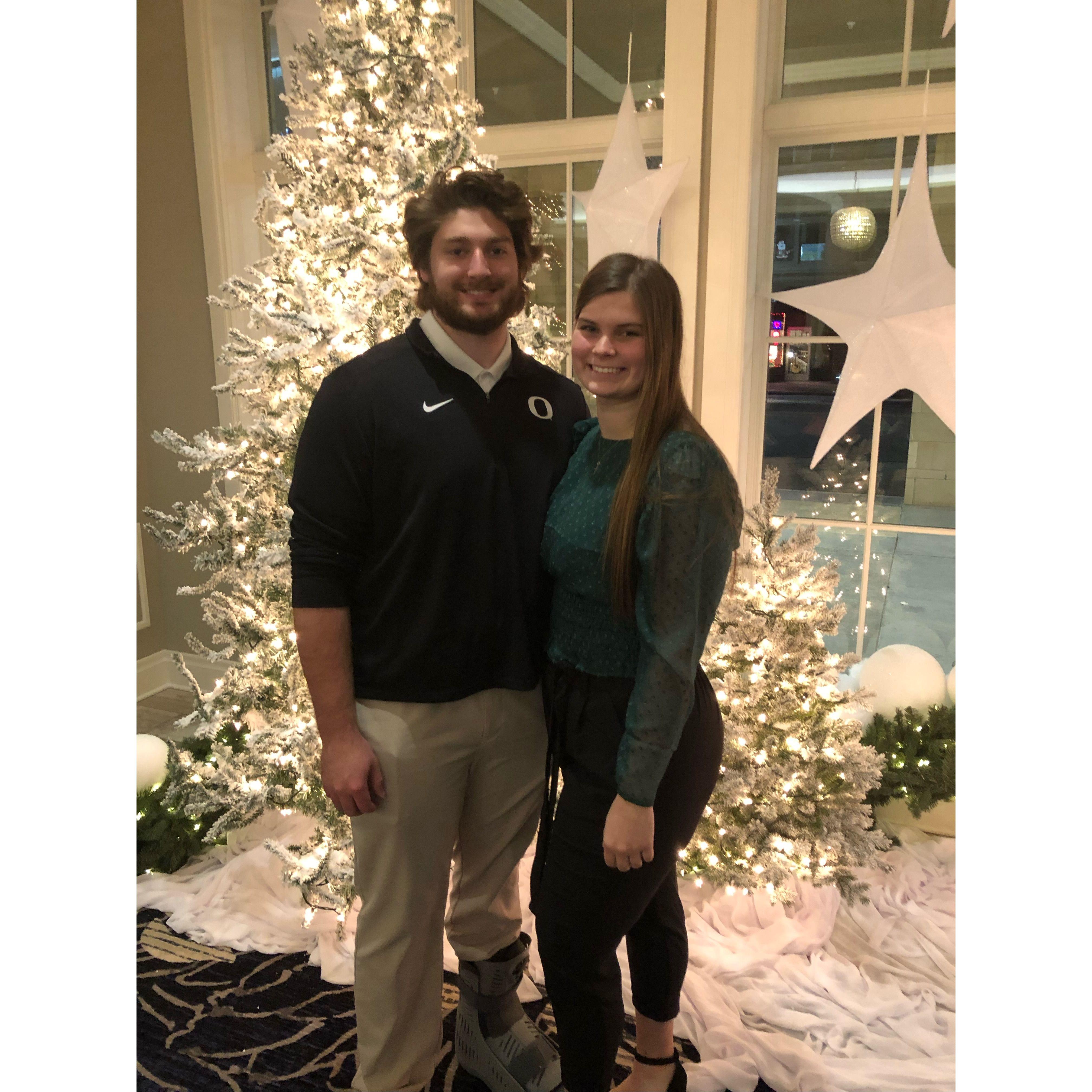 Our second annual Arbaugh Christmas Dinner together. 12/23/2021