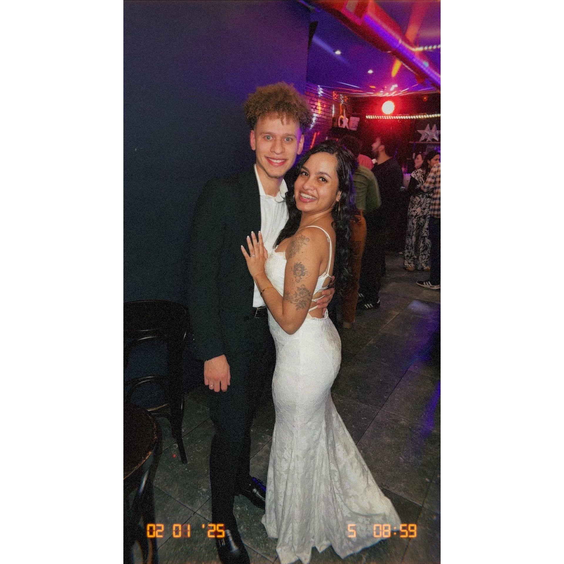 A casual Engagement Party we held in DC for friends who may not be able to make the wedding