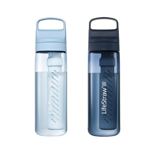 LifeStraw Go Series – BPA-Free Water Filter Bottle for Travel and Everyday Use