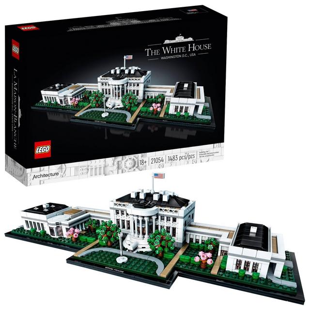 LEGO Architecture Collection: The White House Model Building Kit for Adults 21054