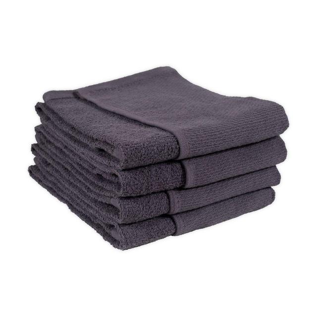 SALT™ Dual Purpose Kitchen Towels in Grey (Set of 4)