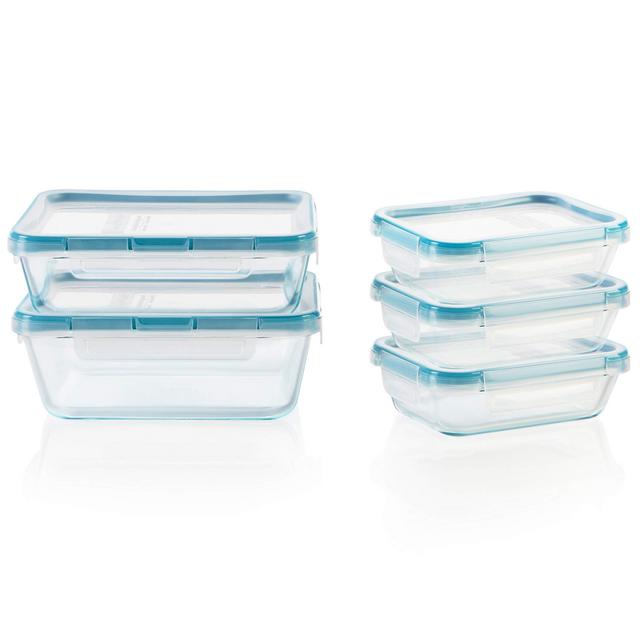 Snapware Glass Food Storage Set, 10-Piece