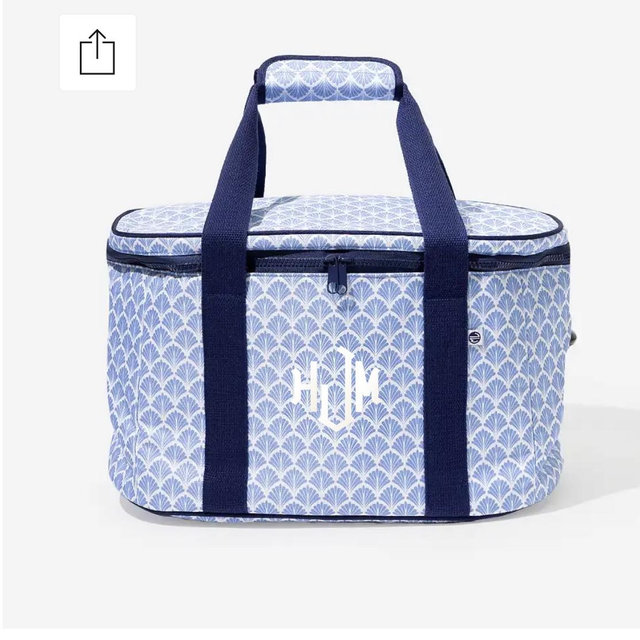 Monogrammed Slow Cooker Carrier