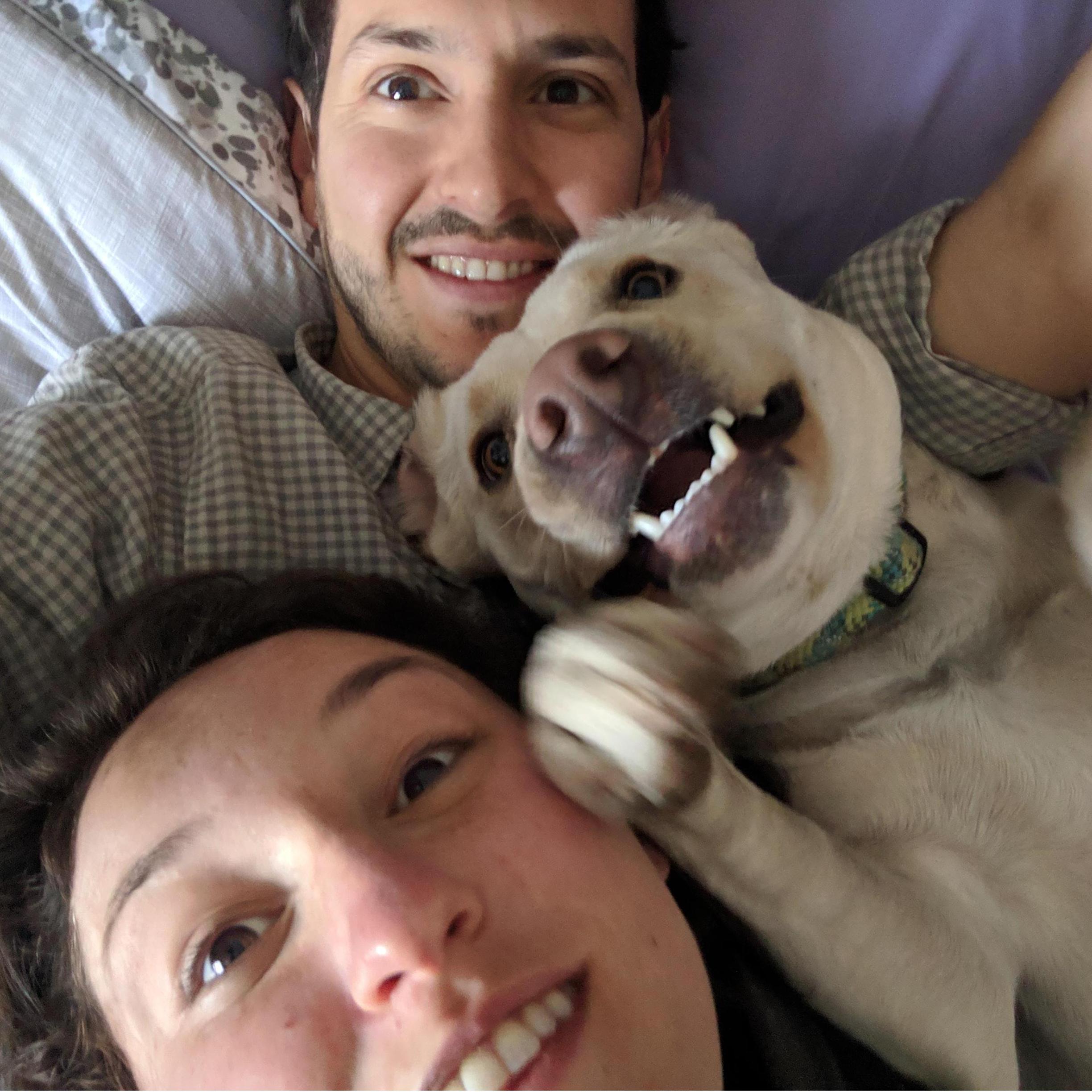 Can you tell we love our dog?