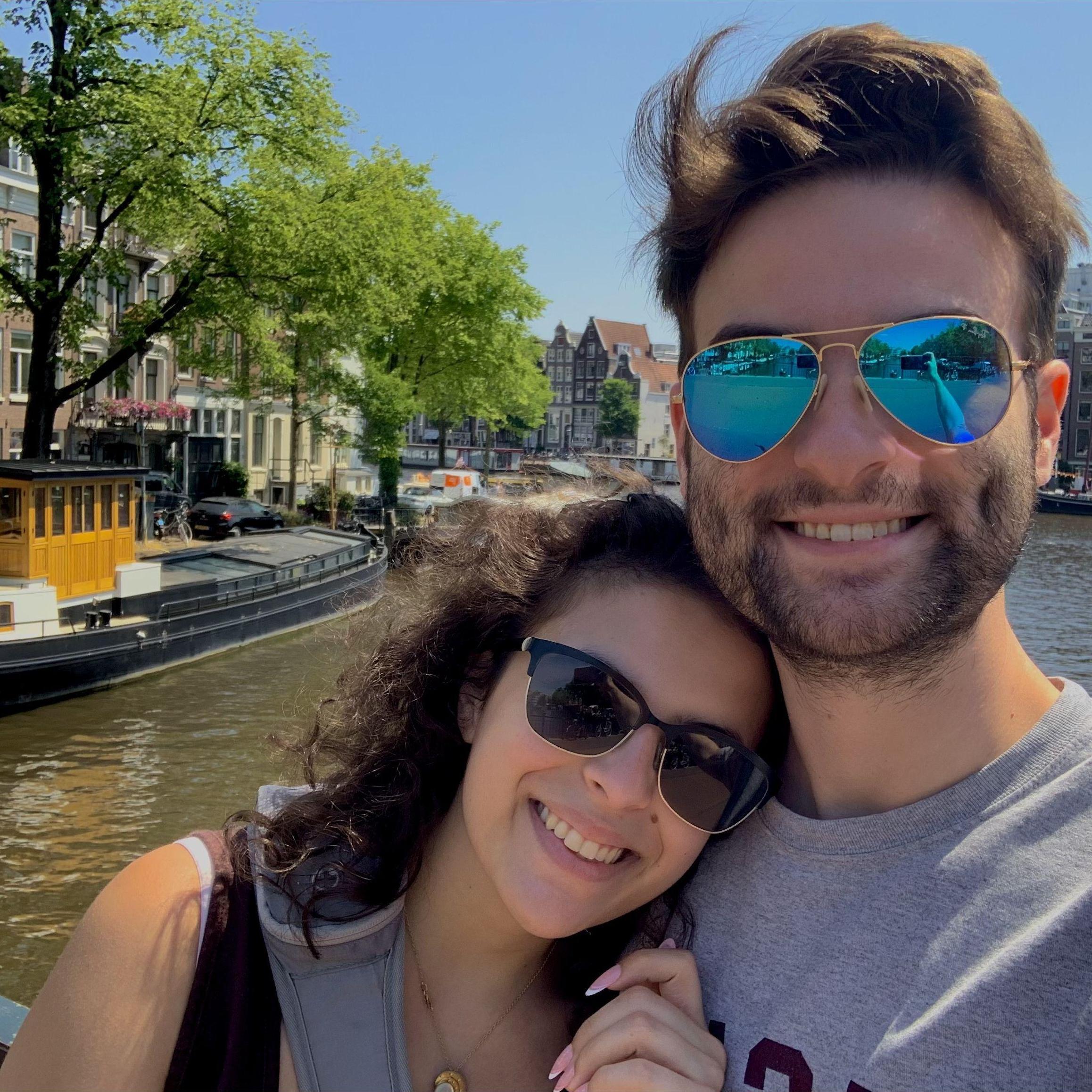 After our graduation, we spent an amazing week together in Amsterdam. Our first trip to Europe together!