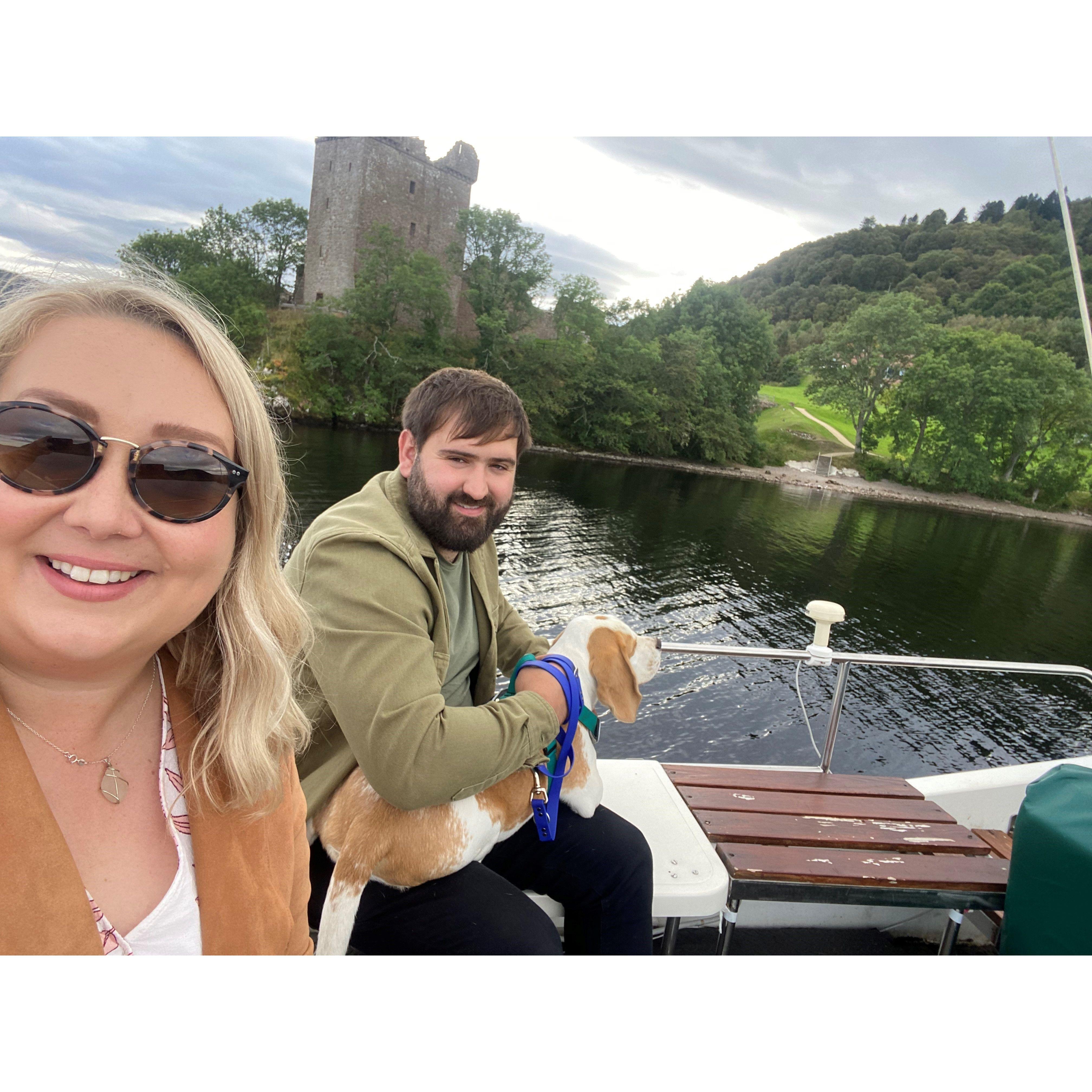 Leanne's 30th birthday on Loch Ness - September 2021