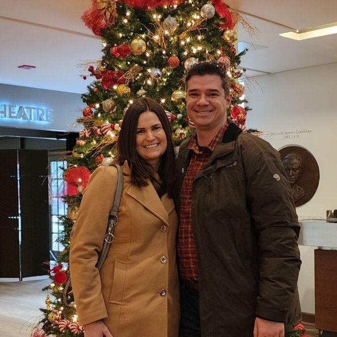 Steve taking me to his favorite holiday events  - A Christmas Carol!