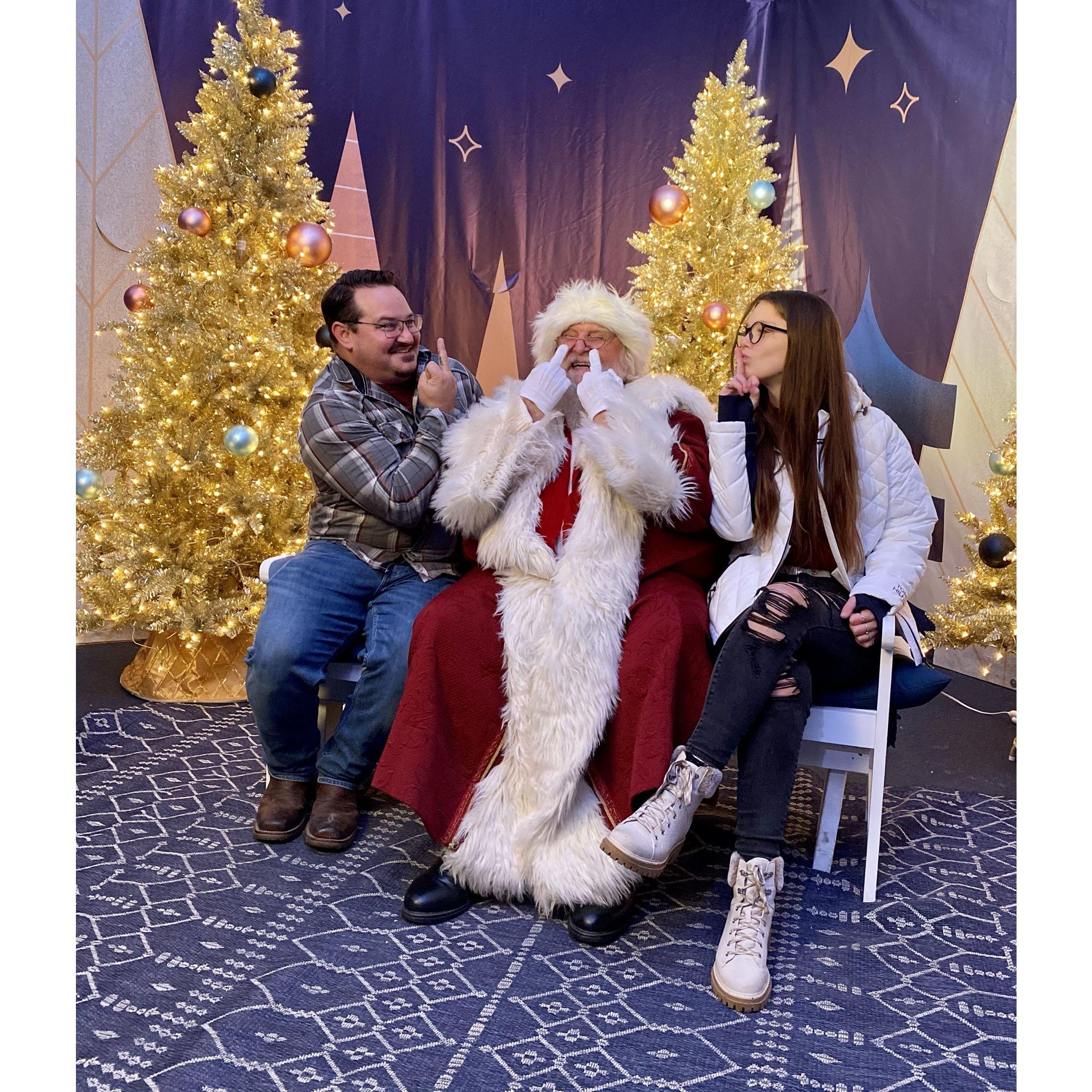 Santa said being good is overrated and wanted to try out the naughty list for 2022.