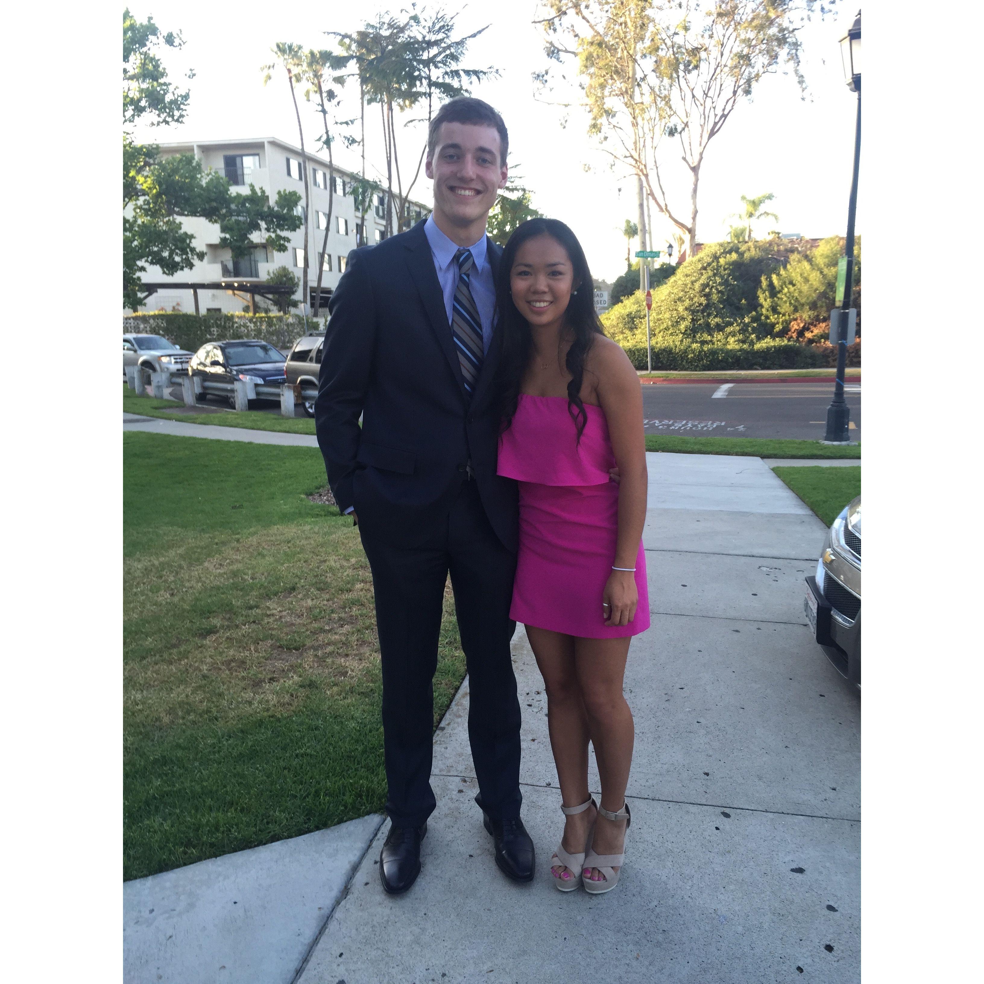 Freshman year Theta dance | May 2015