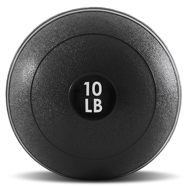 ProsourceFit Slam Medicine Balls 5, 10, 15, 20, 25, 30, 50 lbs Smooth and Tread Textured Grip Dead Weight Balls for Cross Training, Strength and Conditioning Exercises, Cardio and Core Workouts