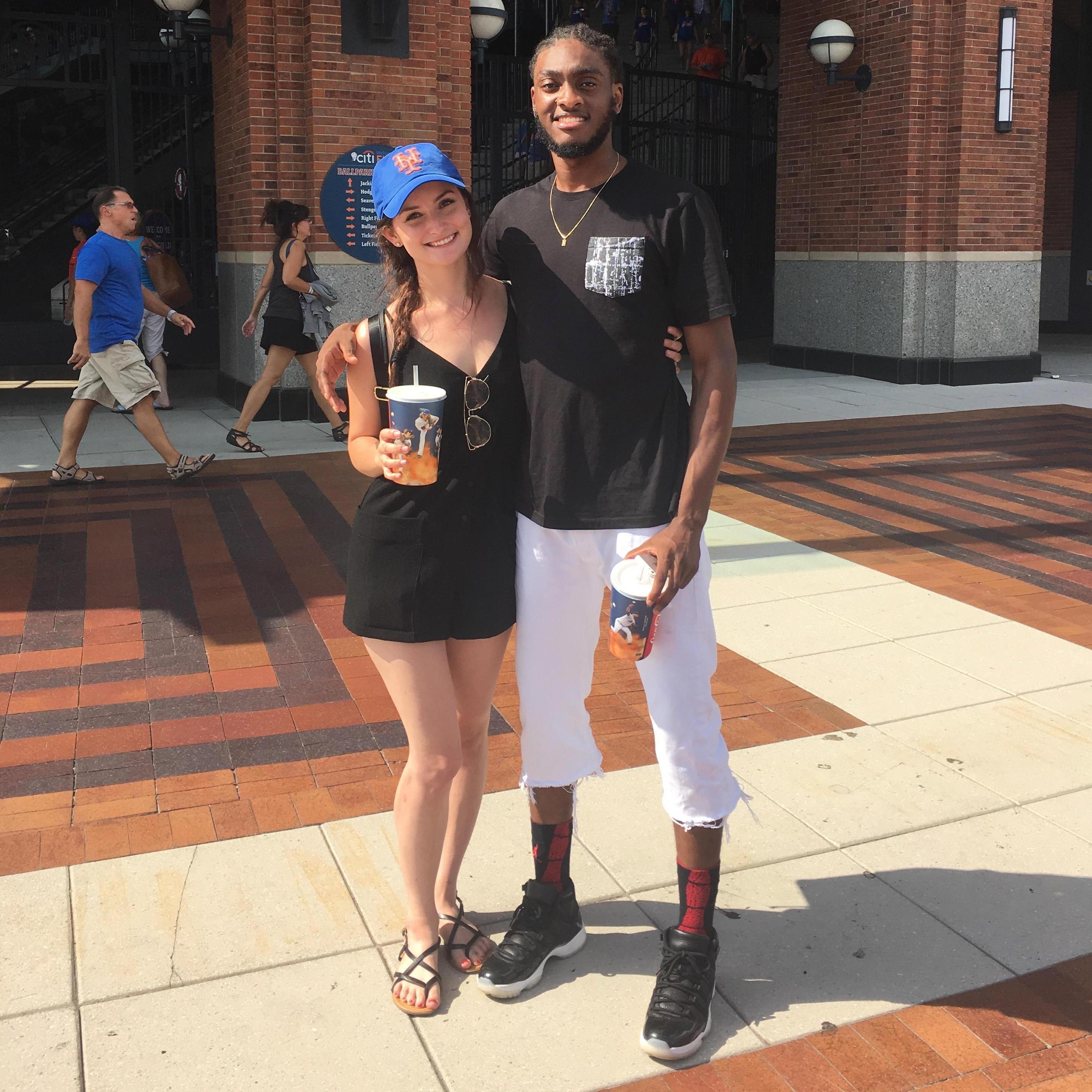 Mets game in New York; 8/14/16