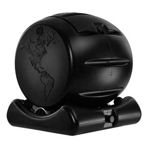 Envirocycle The Cutest Composter in The World, Made in The USA, Food Safe, BPA and Rust Free, No Assembly Required, Mini Composting Tumbler Bin and Compost Tea Maker