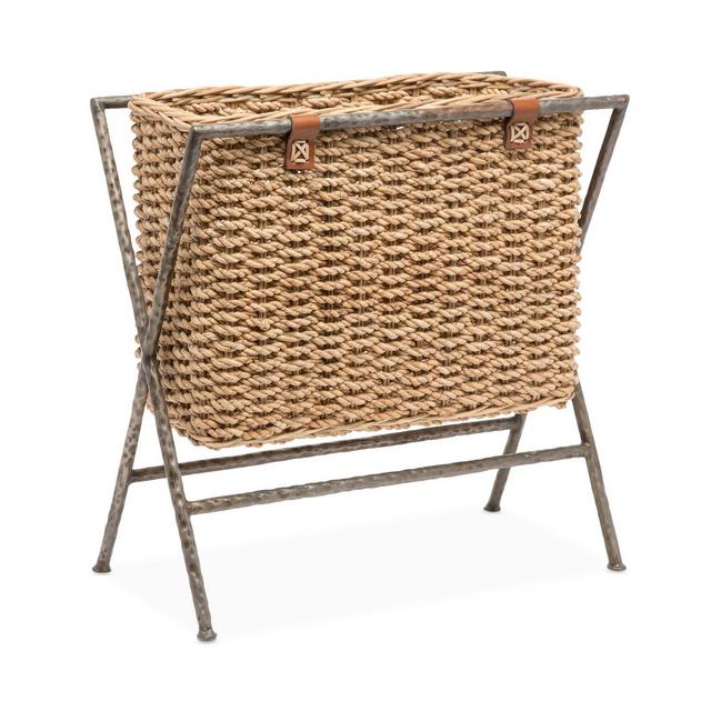 Pigeon & Poodle Hemley Natural Magazine Rack
