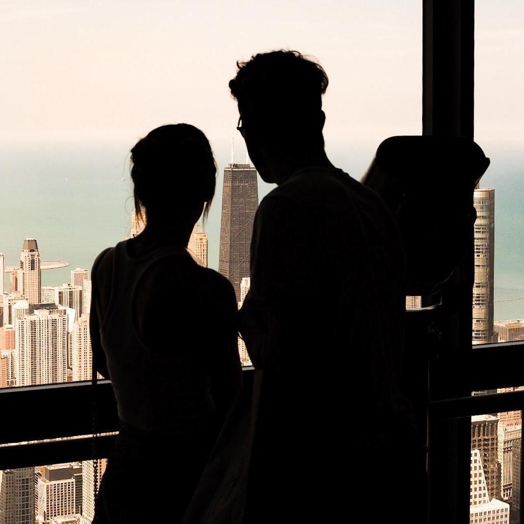 Chicago! Our first trip together.