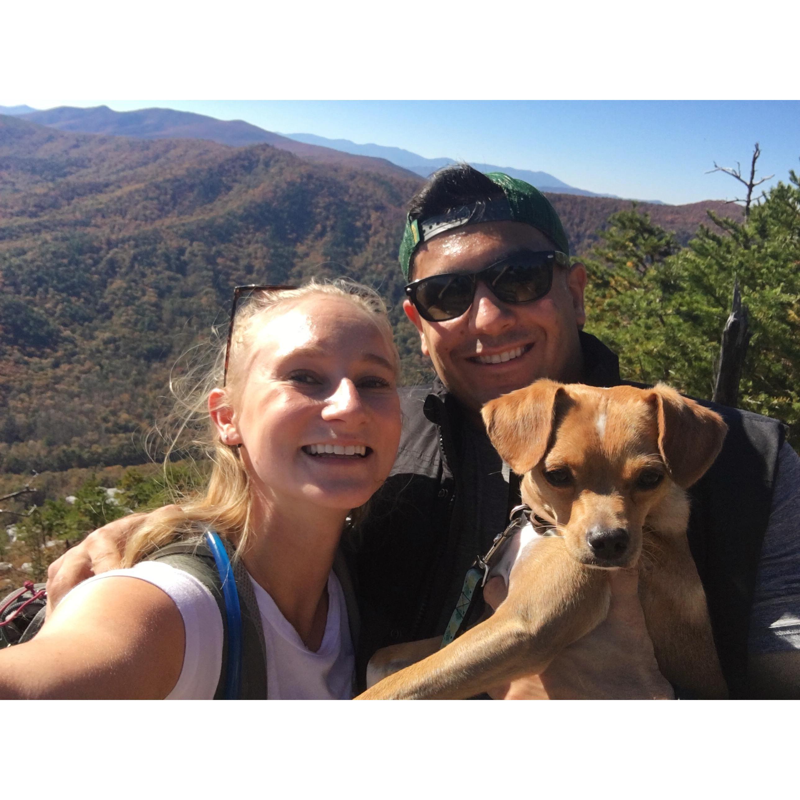 Hiking in NC