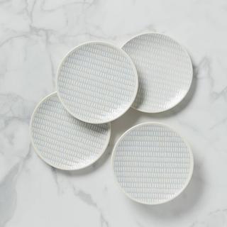 Textured Neutrals Accent Plate, Set of 4