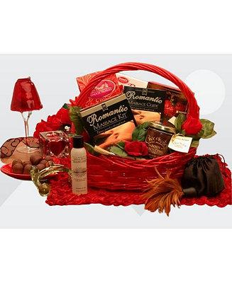 GBDS Romantic Massage Romance Gift Basket - Wedding Gift Basket - honeymoon gift set - 1 Basket