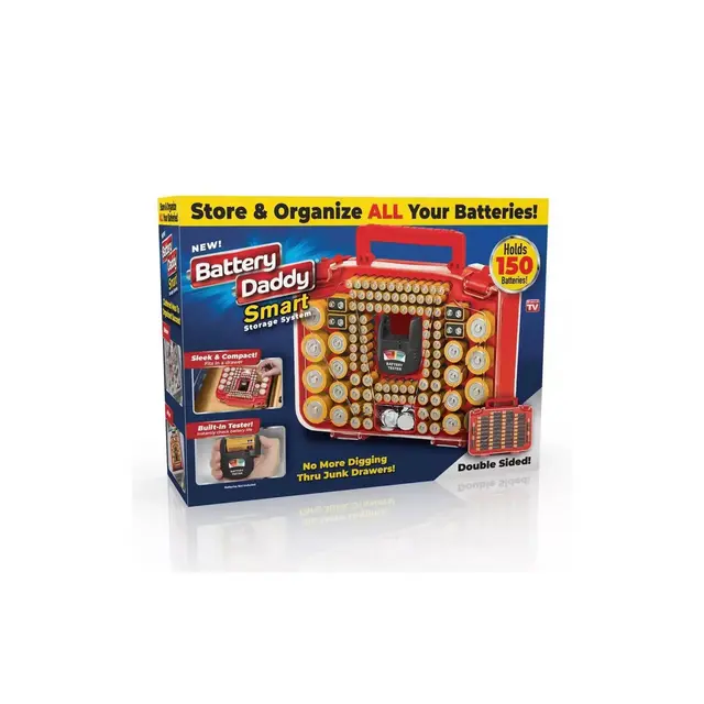 As Seen on TV Battery Daddy Smart Storage Case