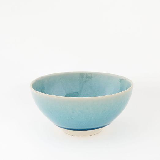 Alta Reactive Glaze Bowls (Set of 4) - Turquoise