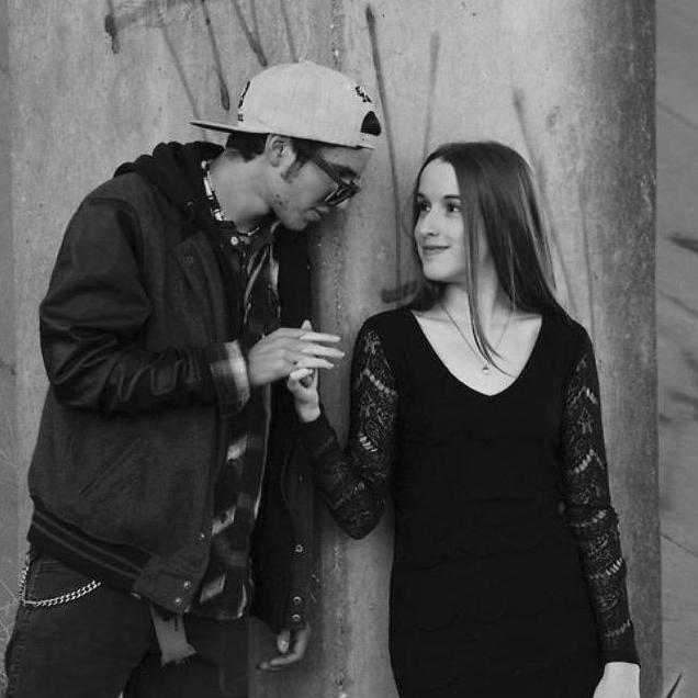 This photo was captured as part of Dakotah's senior photoshoot. - February 7, 2017