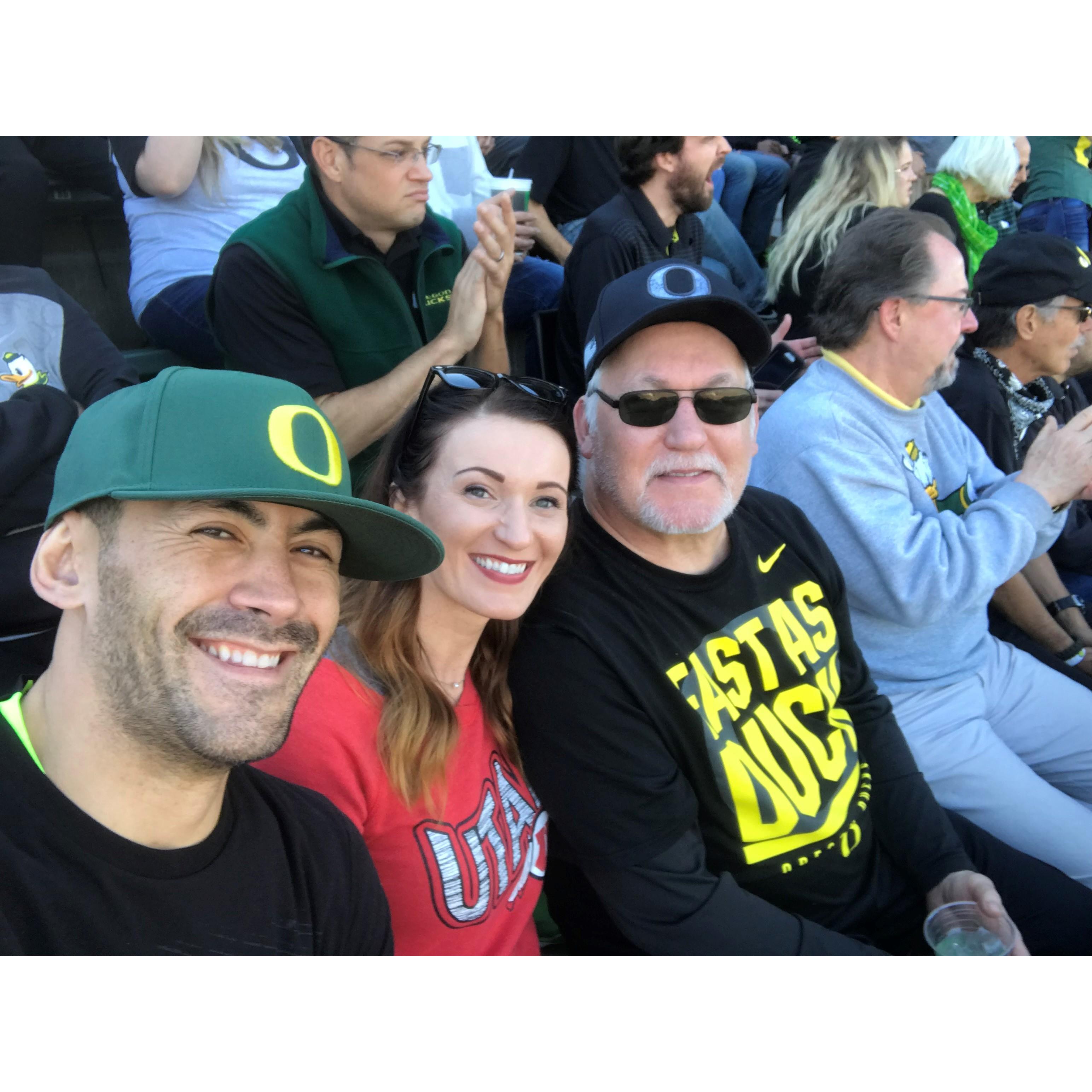 Oregon vs Utah