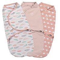SwaddleMe Original Swaddle 3-PK, Coral Days (SM)