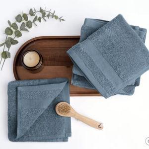 Set Of 6 Washclothes, 100% Super Plush Premium Cotton