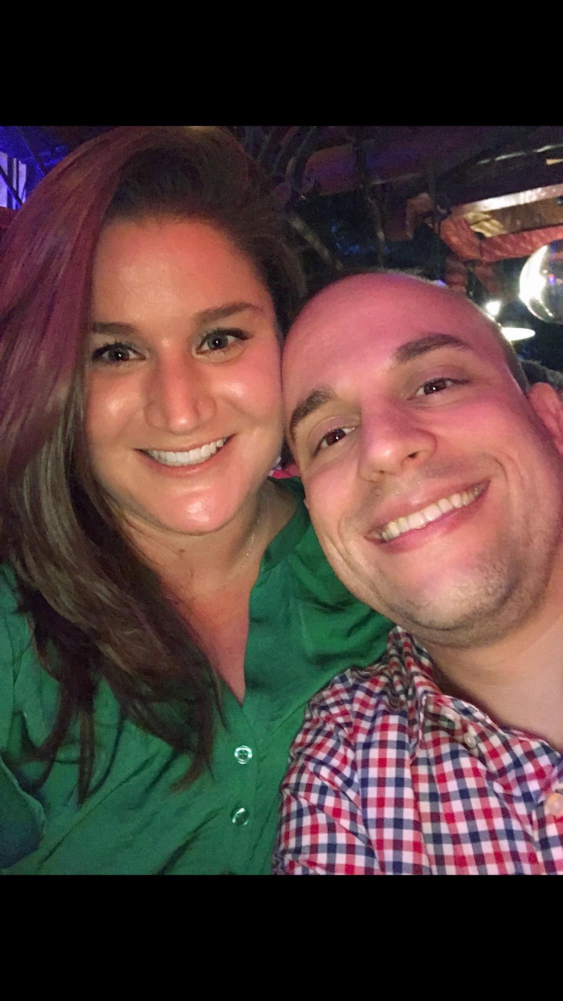 Our first anniversary at The Garlic in New Smyrna!