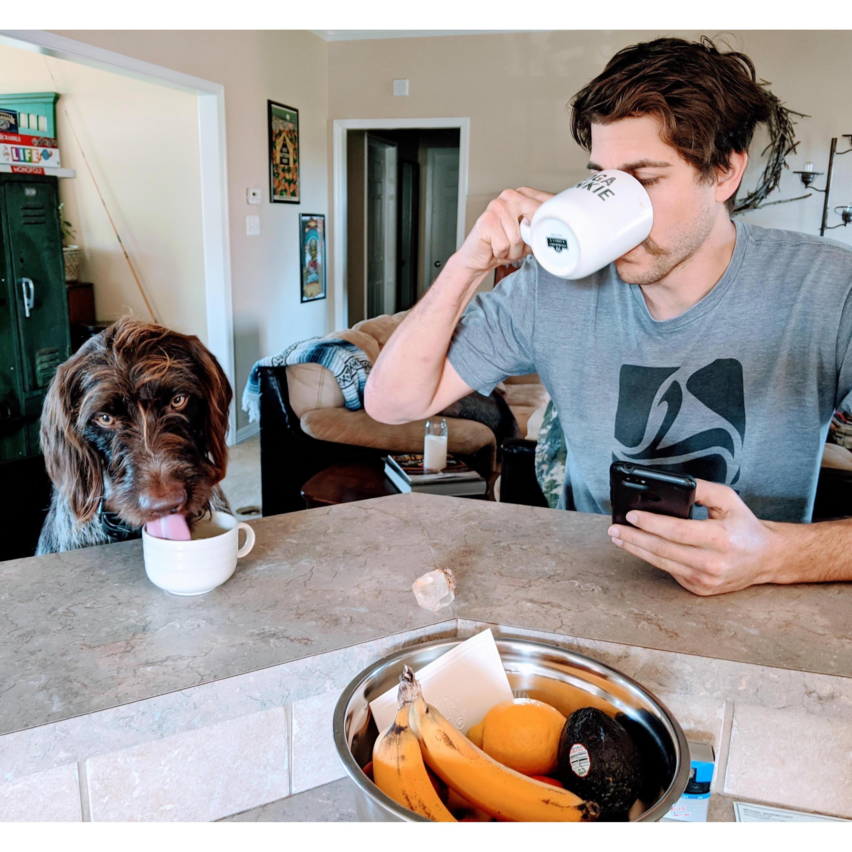 Morning coffee