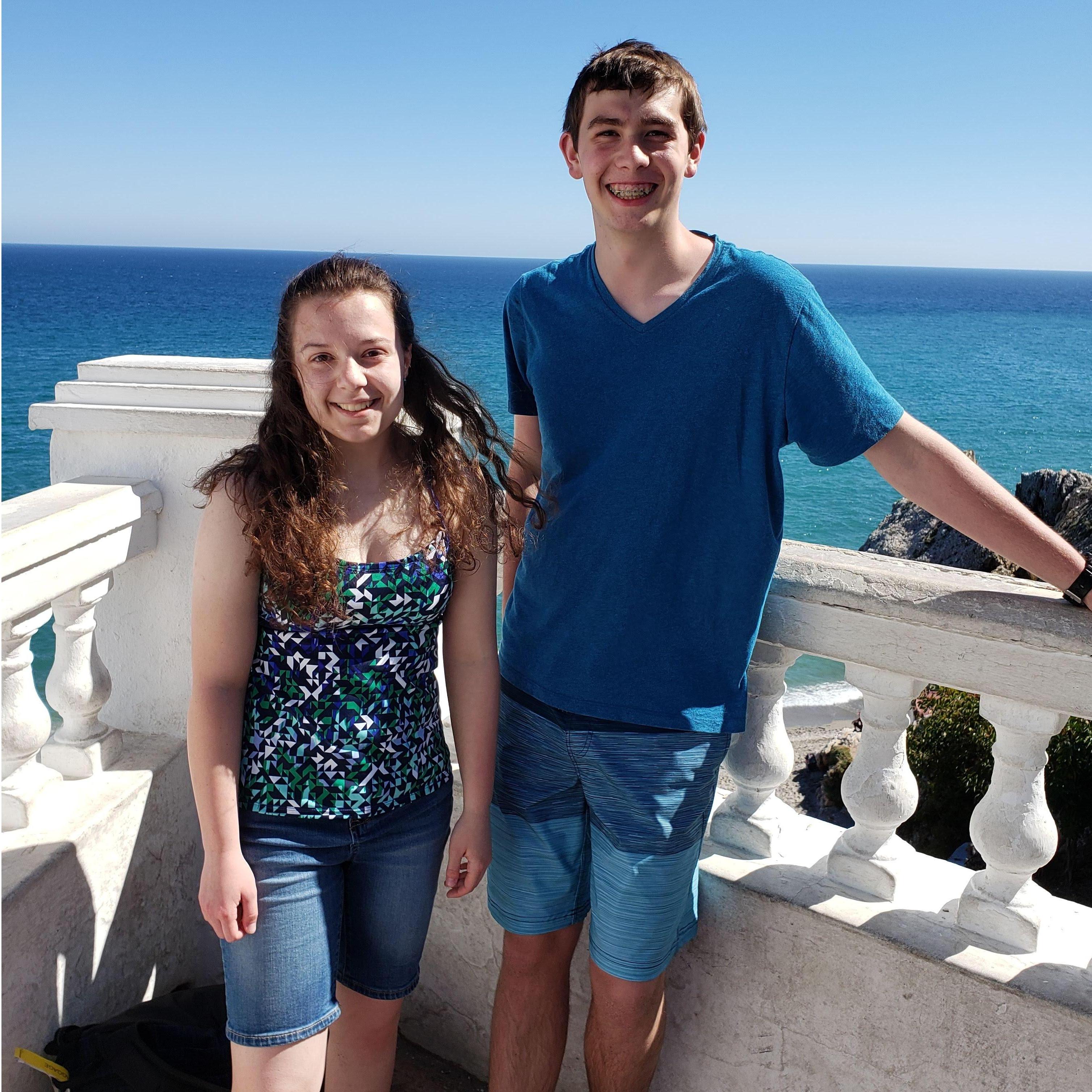 Missions trip to Spain in April 2019, first time we said I love you. This picture was taken at the Mediterranean sea.