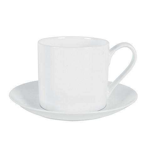 Nevaeh White® by Fitz and Floyd® Grand Rim 8 oz. Cup and Saucer