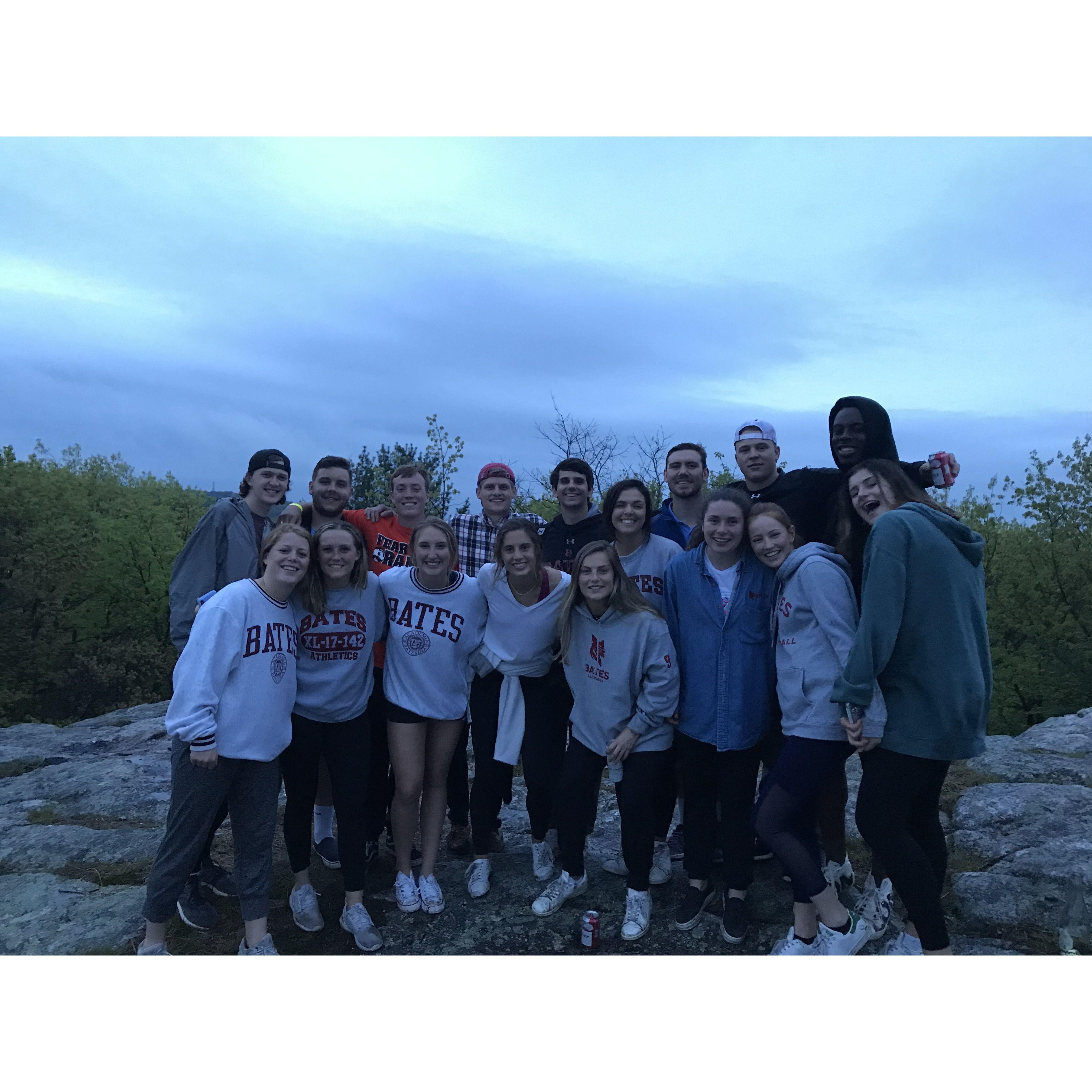 Mount David, Bates College 2019 | The morning of graduation